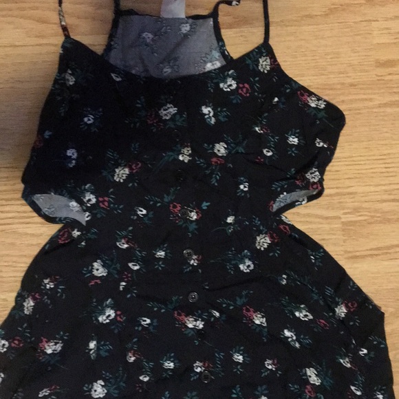 Floral HighLow Dress w/ Cutouts Urban Outfitters S - Picture 3 of 6